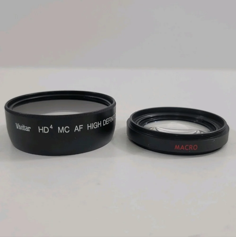 Vivitar HD4 MC AF High Definition 0.43X Wide Angle Converter with Macro Lens 52m